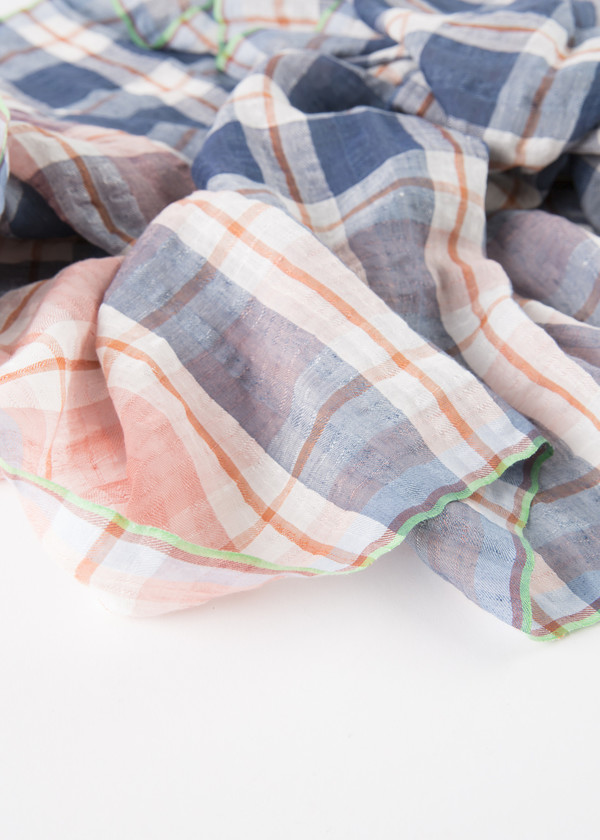 Epice Checker Plaid Scarf Epice Checker Plaid Scarf