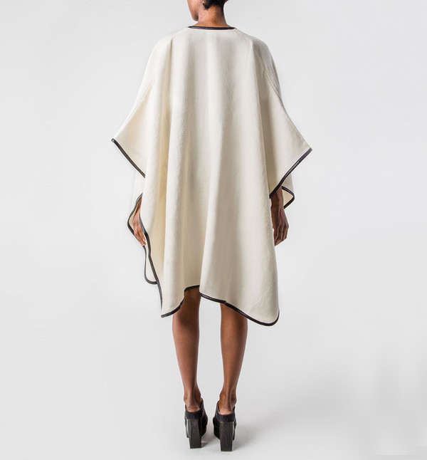 A Peace Treaty Exclusive Ivory Handwoven Cape A Peace Treaty Exclusive Ivory Handwoven Cape