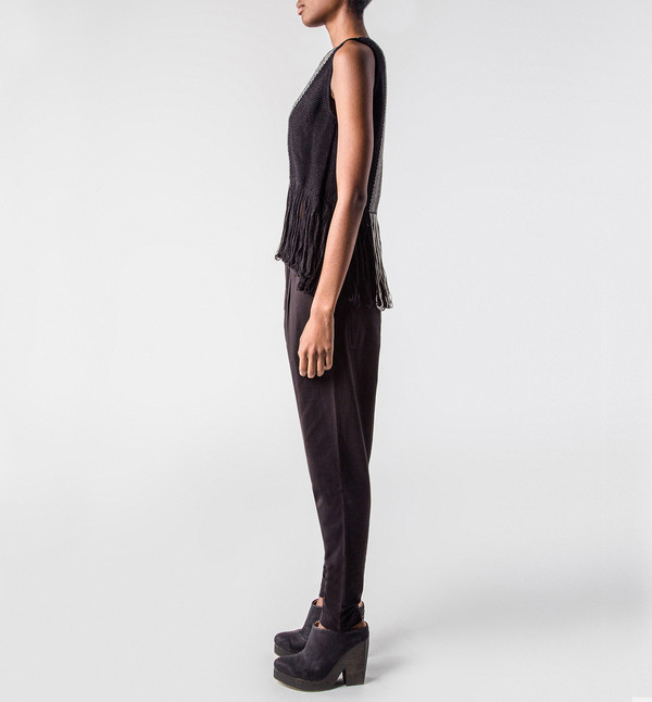 VOZ Fringe Tank Black VOZ Fringe Tank Black