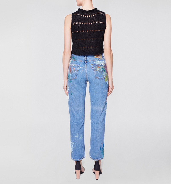 VOZ Knit Crop Top Black VOZ Knit Crop Top Black