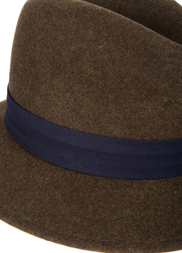 The Hill-Side - Wool Fedora in Brown The Hill-Side - Wool Fedora in Brown