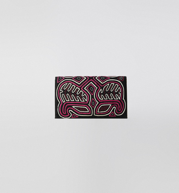 Mola Sasa Mola Denim Clutch Magenta Mola Sasa Mola Denim Clutch Magenta