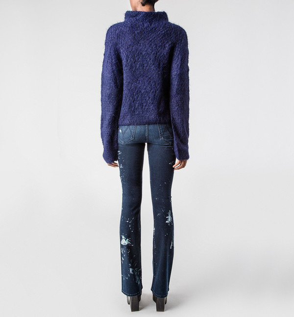 VOZ Navy Turtleneck Sweater VOZ Navy Turtleneck Sweater