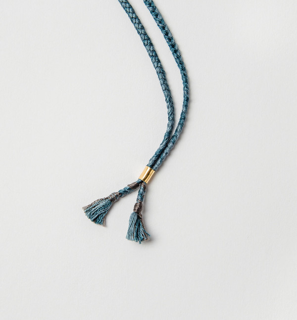 The Brave Collection Teal Brass Necklace The Brave Collection Teal Brass Necklace