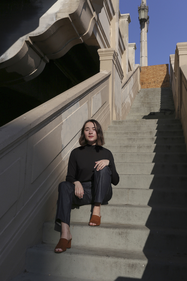 PRE-ORDER - Objects Without Meaning Mock Neck Long Sleeve, Black PRE-ORDER - Objects Without Meaning Mock Neck Long Sleeve, Black
