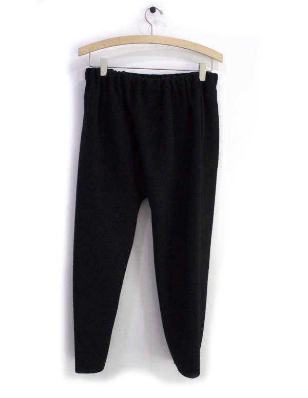 Priory Judd Pant Boiled Wool Black Priory Judd Pant Boiled Wool Black