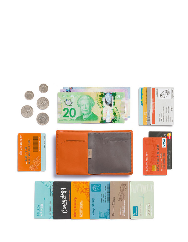 Bellroy Note Sleeve Wallet Burnt Orange Bellroy Note Sleeve Wallet Burnt Orange