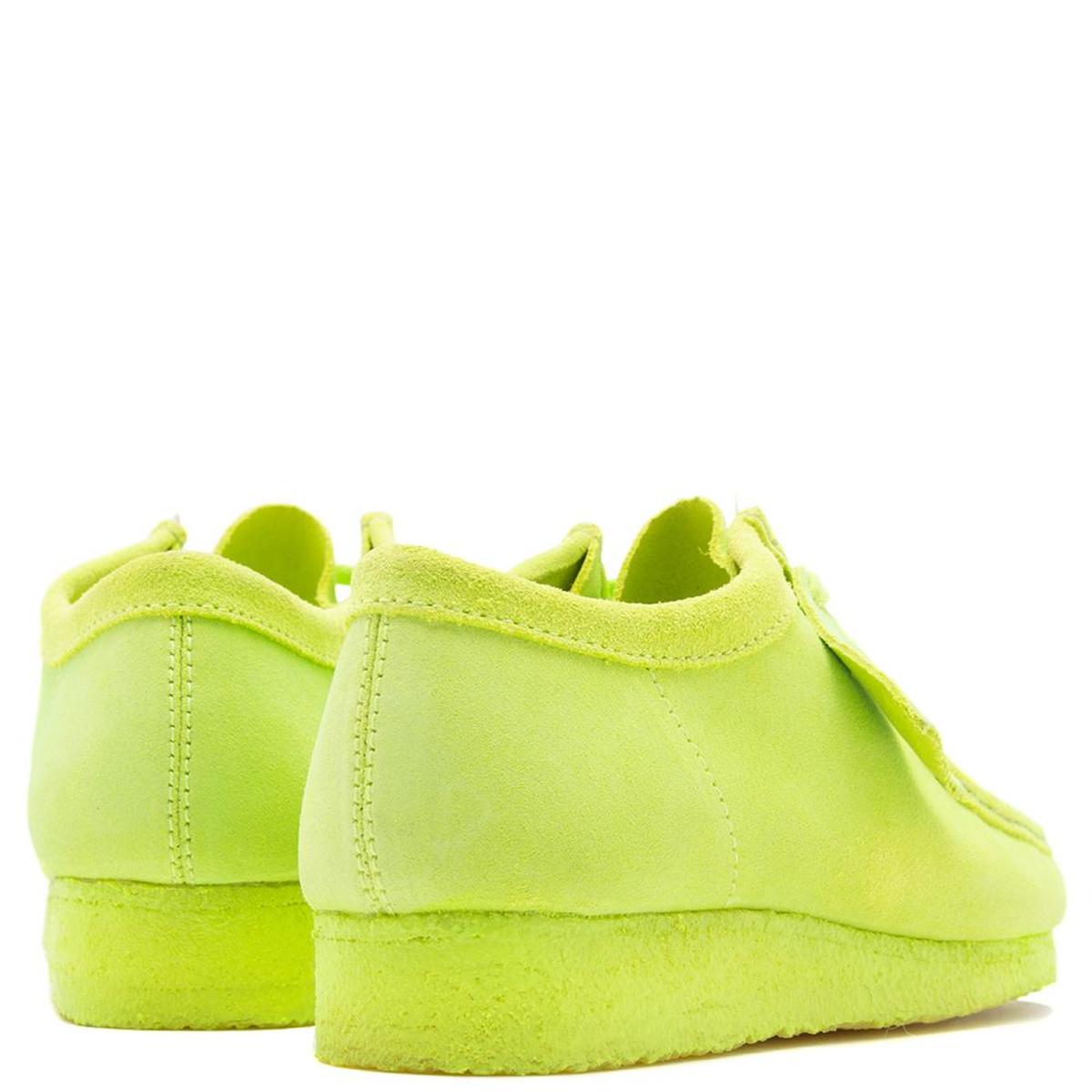 wallabee lime suede