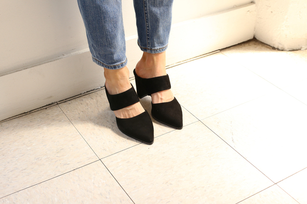 Intentionally Blank MISSY BLACK SUEDE Intentionally Blank MISSY BLACK SUEDE
