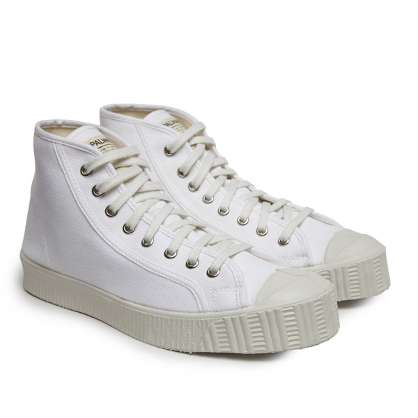 Unisex Spalwart Cotton Special Mid Sneaker - White Unisex Spalwart Cotton Special Mid Sneaker - White