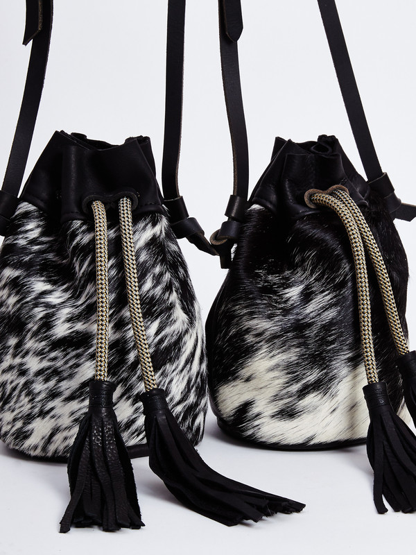 Eleven Thirty CHRISTIE BAG / SALT & PEPPER PONY Eleven Thirty CHRISTIE BAG / SALT & PEPPER PONY