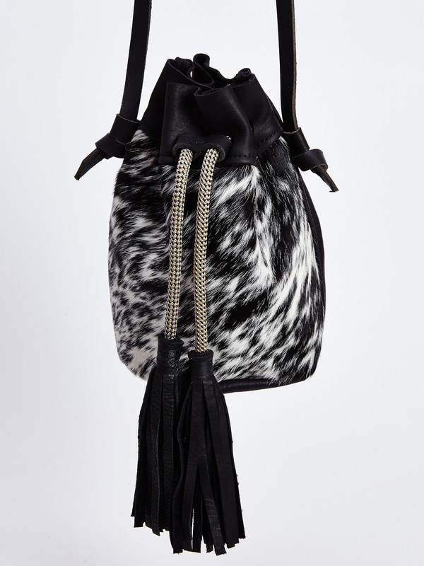 Eleven Thirty CHRISTIE BAG / SALT & PEPPER PONY Eleven Thirty CHRISTIE BAG / SALT & PEPPER PONY