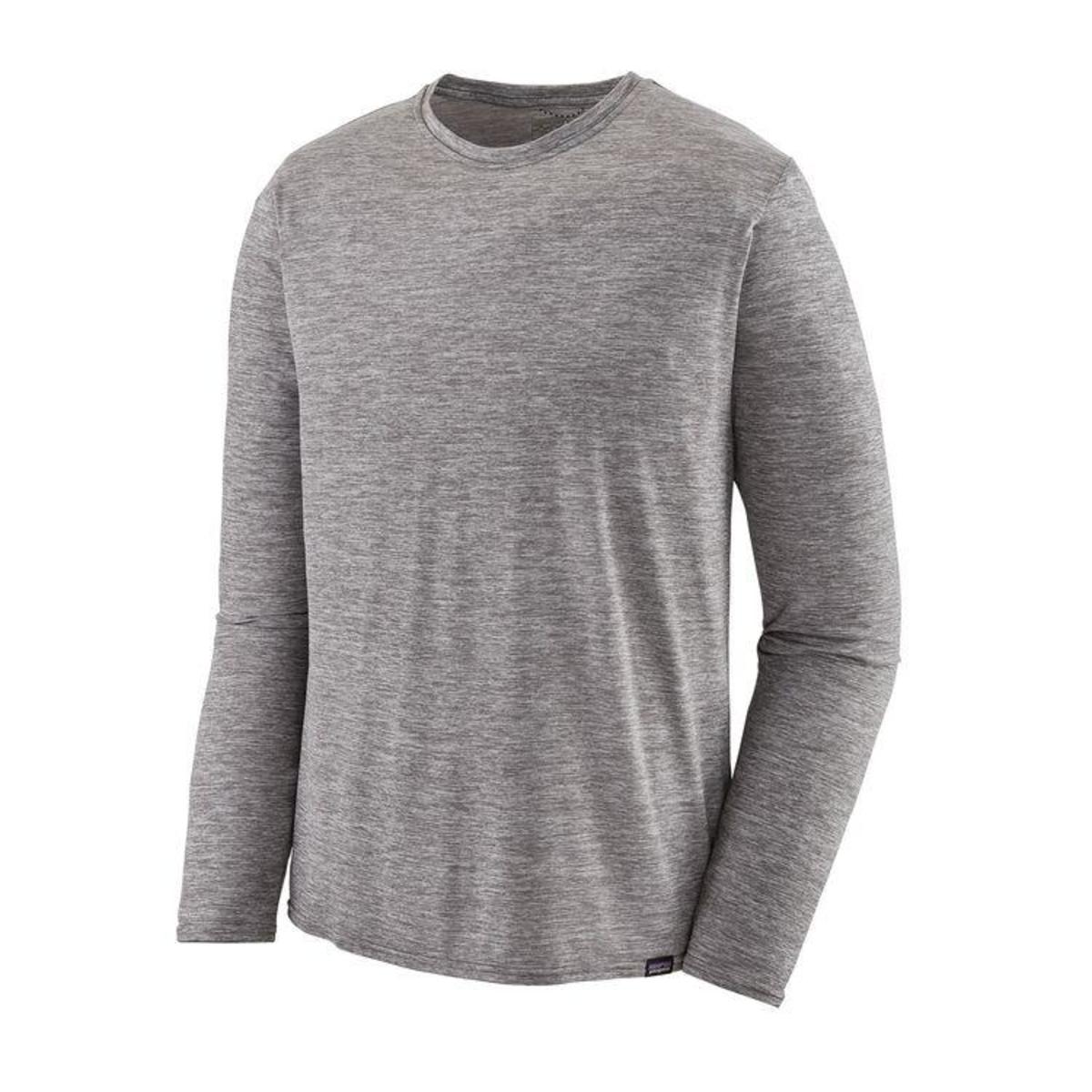 grey patagonia shirt