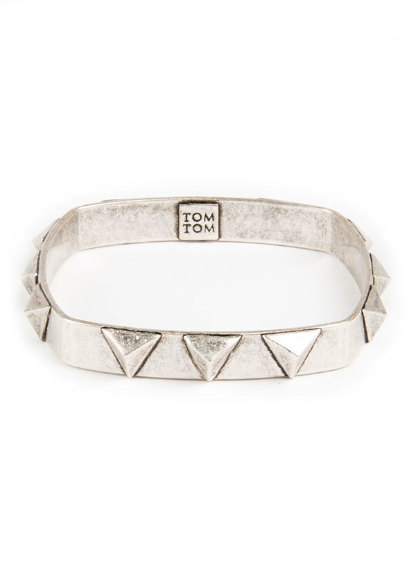 TomTom Jewelry - Infinite Pyramid Bracelet in Oxidized Silver TomTom Jewelry - Infinite Pyramid Bracelet in Oxidized Silver