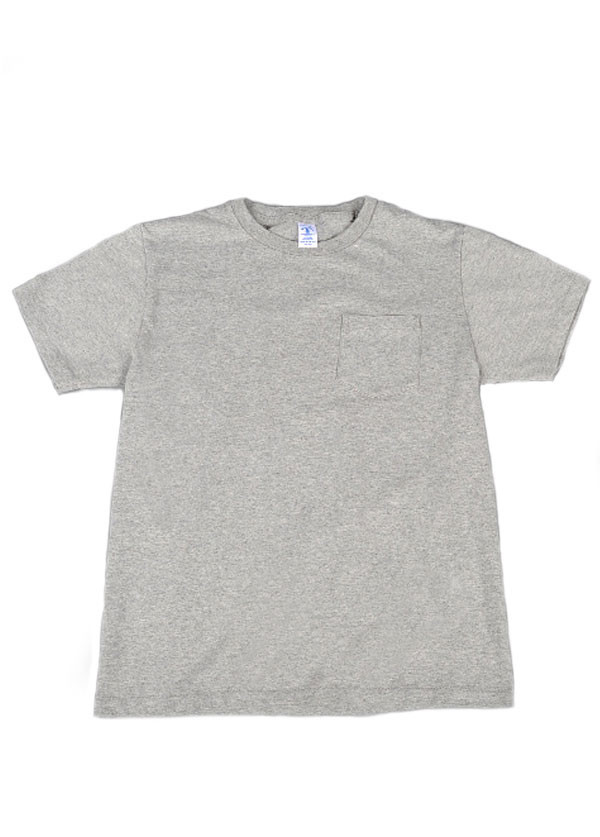 Velva Sheen - Crew Neck Pocket T-Shirt 2-Pack in Heather Grey Velva Sheen - Crew Neck Pocket T-Shirt 2-Pack in Heather Grey