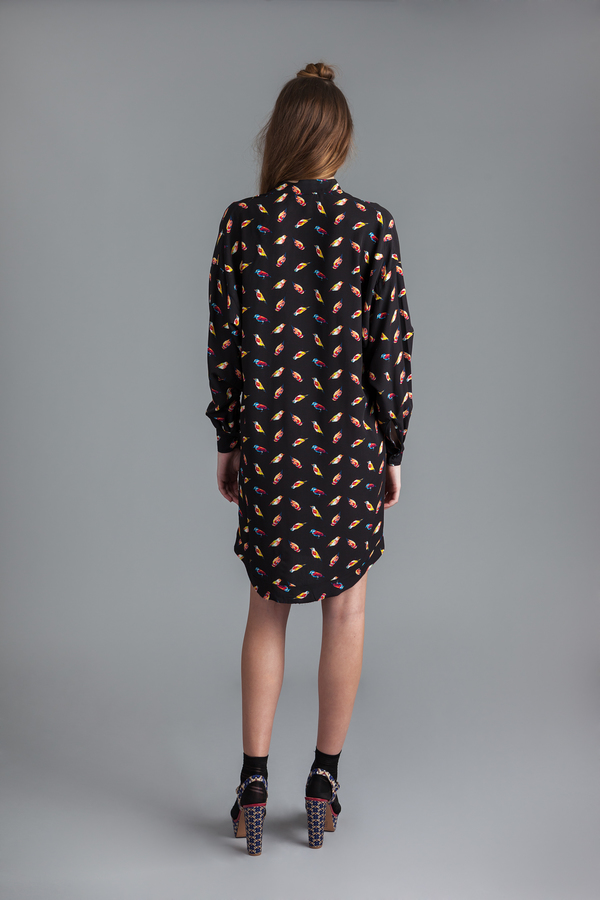 Allison Wonderland 'Apartment' dress - birds print Allison Wonderland 'Apartment' dress - birds print