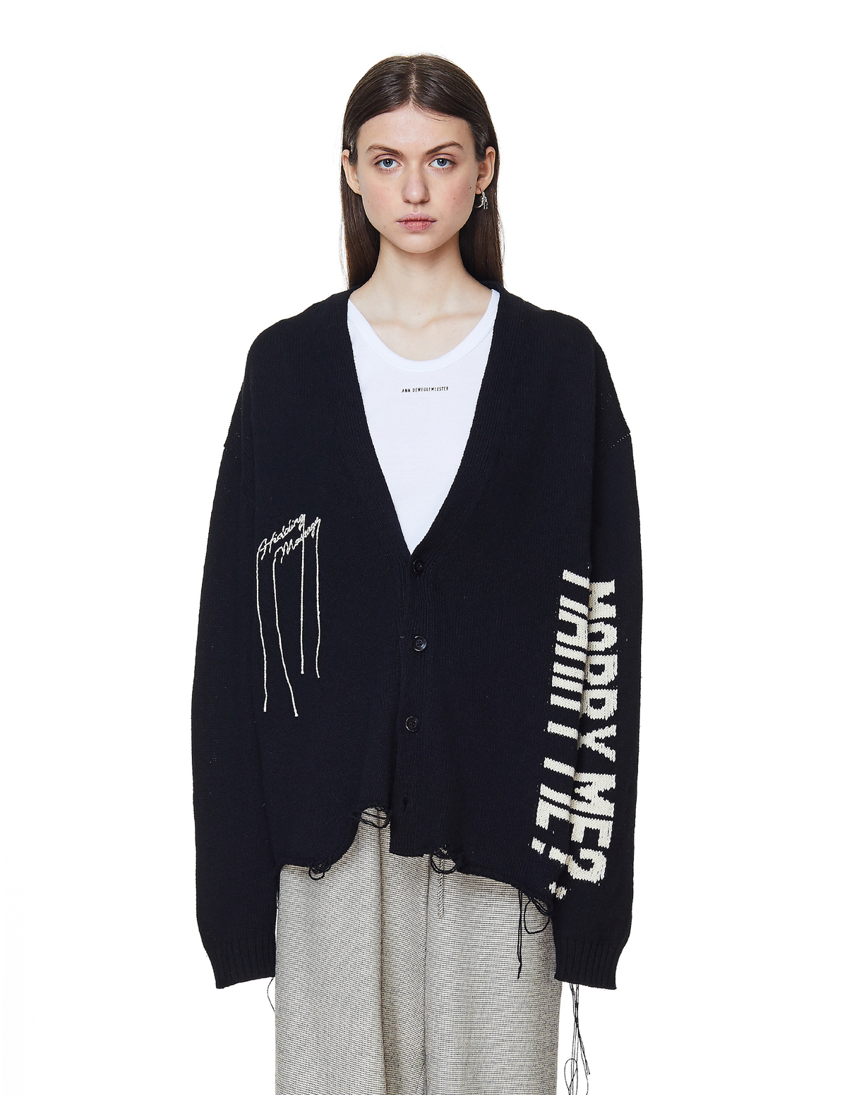 20SS doublet HIDDEN MESSAGE CARDIGAN 【公式通販】