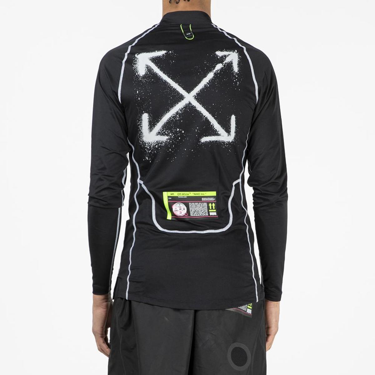 nike off white pro long sleeve