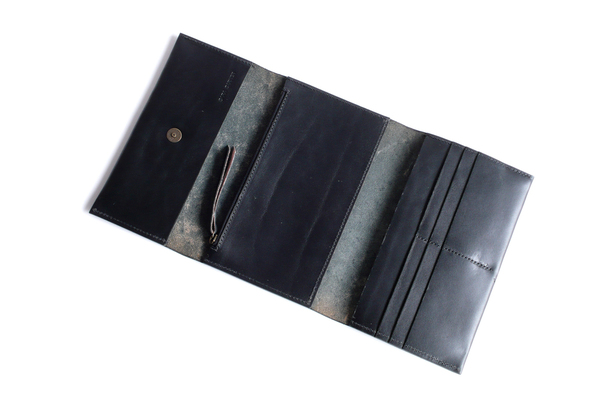 Large Triflod Wallet - Black Large Triflod Wallet - Black