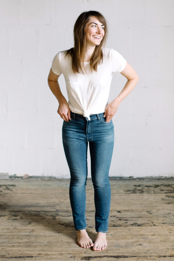 Groceries Apparel Lazy Tee // White Groceries Apparel Lazy Tee // White