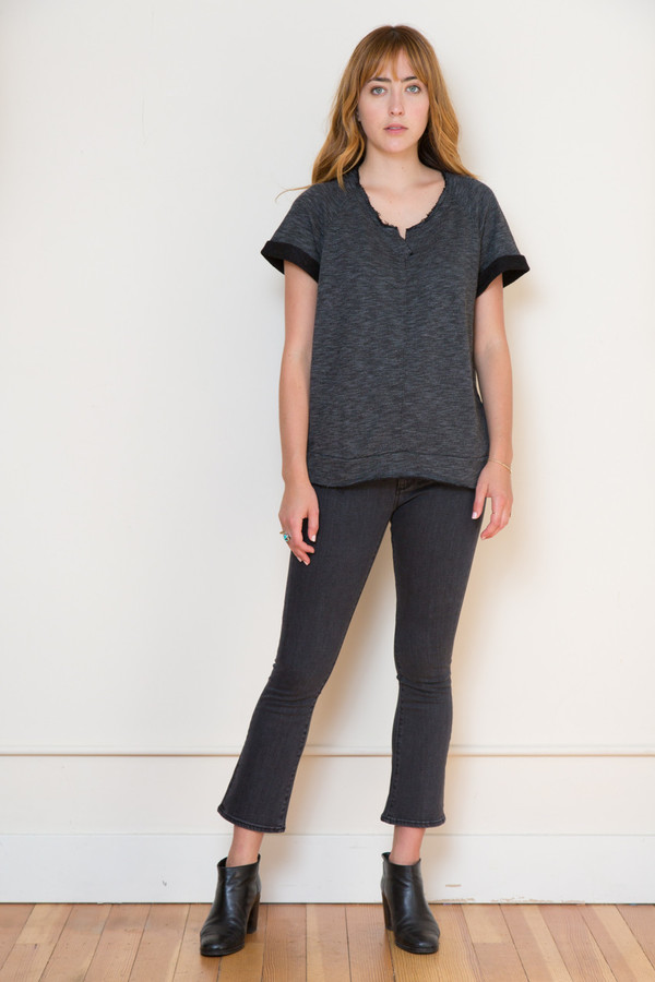 Stateside Slub Terry Short Sleeve sweatshirt Stateside Slub Terry Short Sleeve sweatshirt