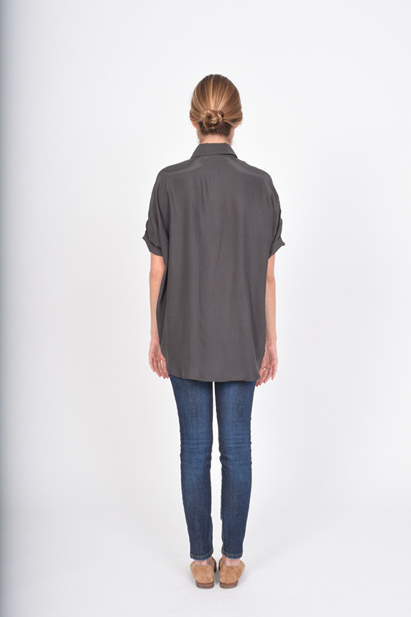 BETWEEN TEN August Button Down - Charcoal BETWEEN TEN August Button Down - Charcoal