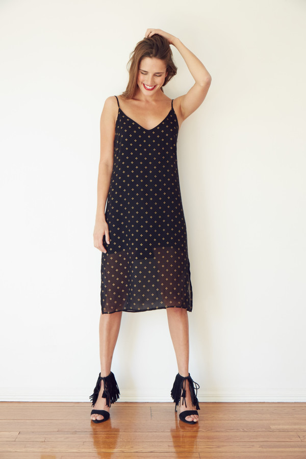 Francoise Dress - Black + Gold Francoise Dress - Black + Gold