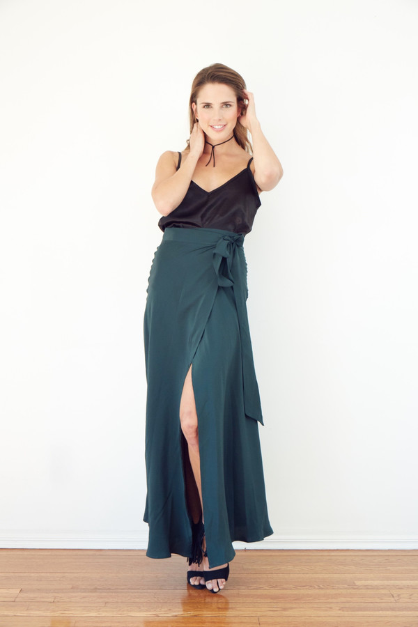 BETWEEN TEN Jean Cami - Black Satin BETWEEN TEN Jean Cami - Black Satin