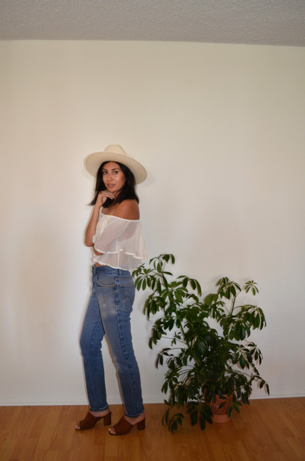 BETWEEN TEN Montana Top - White Silk BETWEEN TEN Montana Top - White Silk