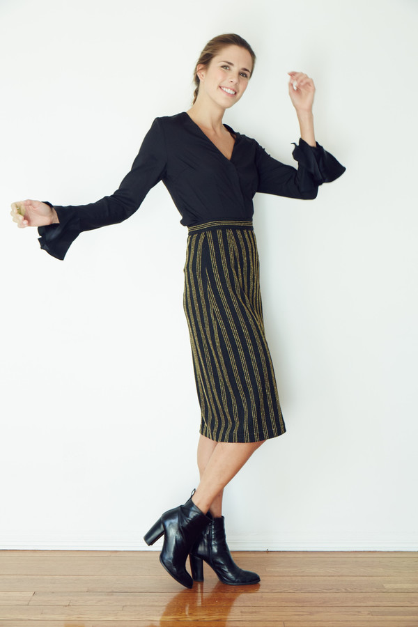 BETWEEN TEN Tuscan Bell Sleeve Top - Black BETWEEN TEN Tuscan Bell Sleeve Top - Black