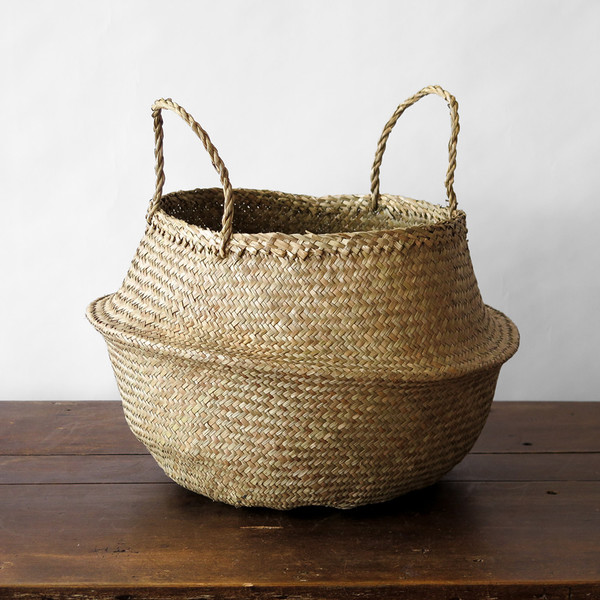 Roost large convertible seagrass basket Roost large convertible seagrass basket
