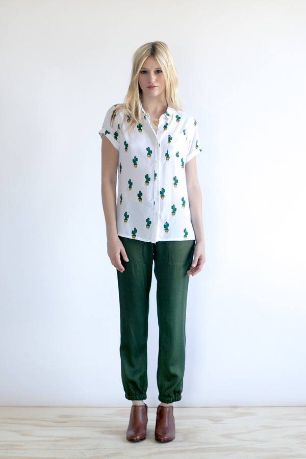 Bridge & Burn Bea Cactus Print Bridge & Burn Bea Cactus Print