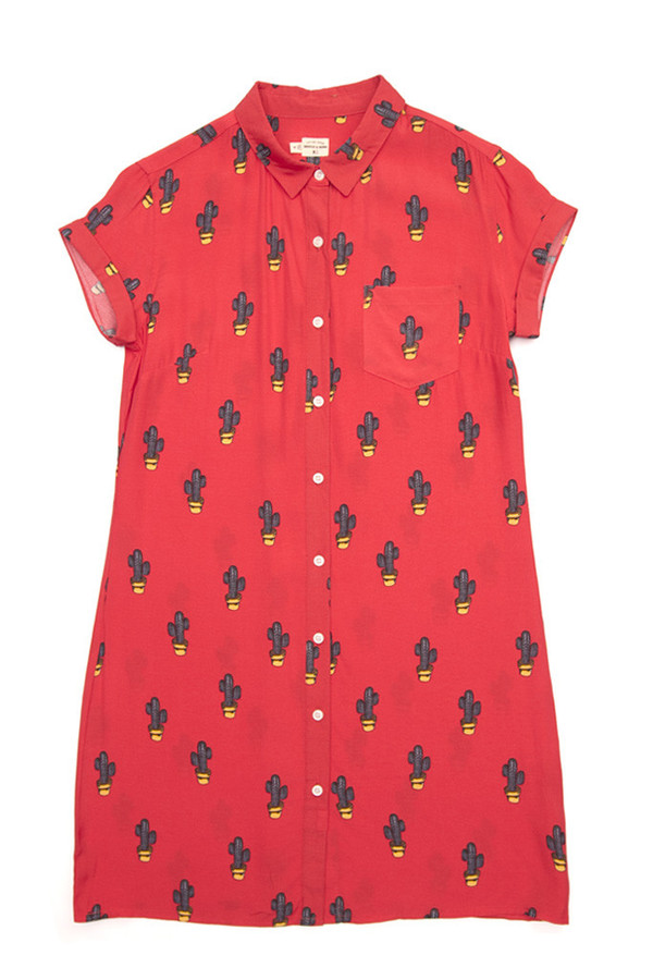Bridge & Burn Loren Cactus Print Bridge & Burn Loren Cactus Print