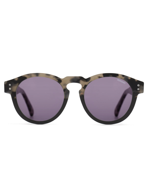 Komono Crafted Clement Sunglasses Black Sand Komono Crafted Clement Sunglasses Black Sand