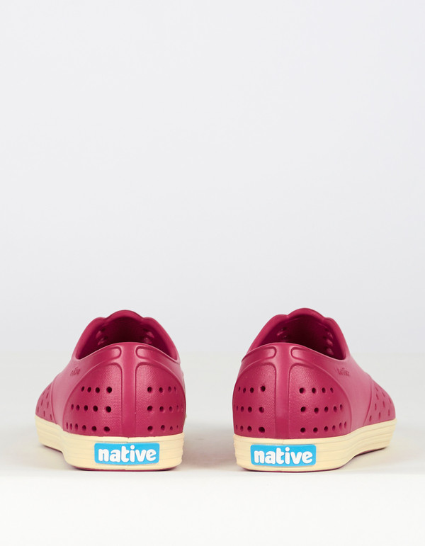 Native Shoes Native Jericho Raspberry Red Bone White Native Shoes Native Jericho Raspberry Red Bone White