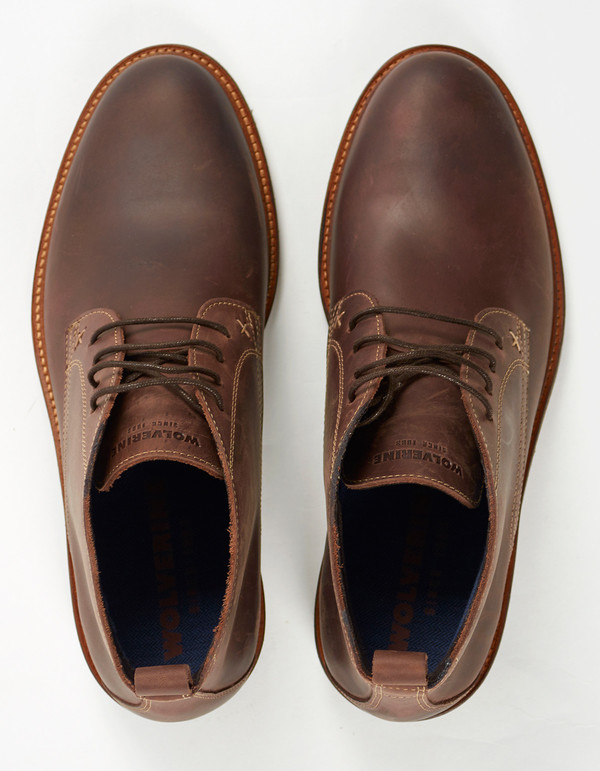 Wolverine 1883 Hensel Desert Boot Dark Brown Leather Wolverine 1883 Hensel Desert Boot Dark Brown Leather