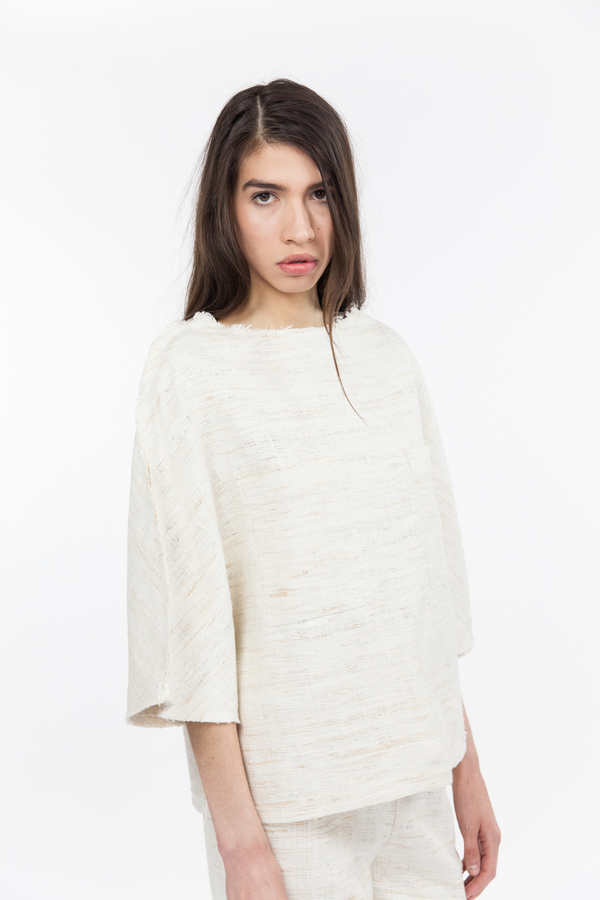 Priory Sayan Top - Cream/Beige Priory Sayan Top - Cream/Beige