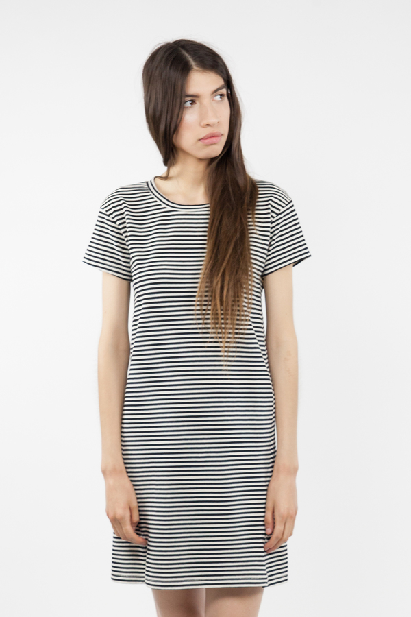 Twist Dress - Mini Stripe Twist Dress - Mini Stripe