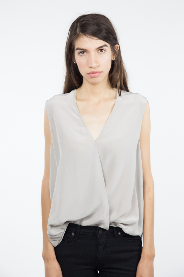 just female Twisty Top - Silver Cloud just female Twisty Top - Silver Cloud