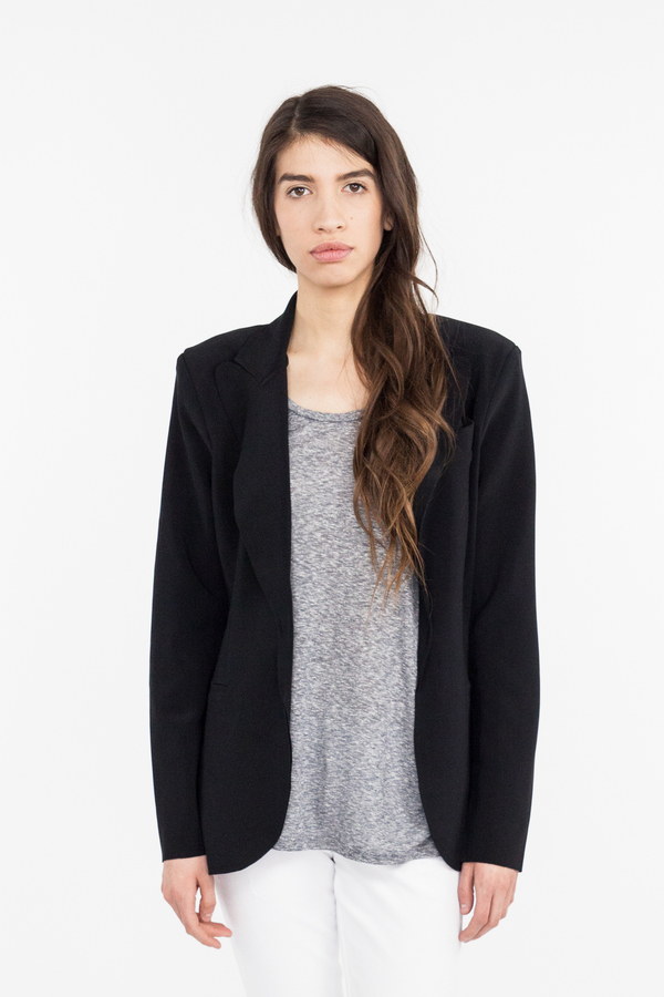 Norma Kamali Single Breasted Jacket Norma Kamali Single Breasted Jacket