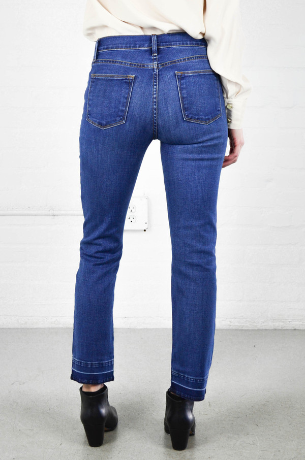FRAME Denim Frame Le High Straight in Thrasher FRAME Denim Frame Le High Straight in Thrasher