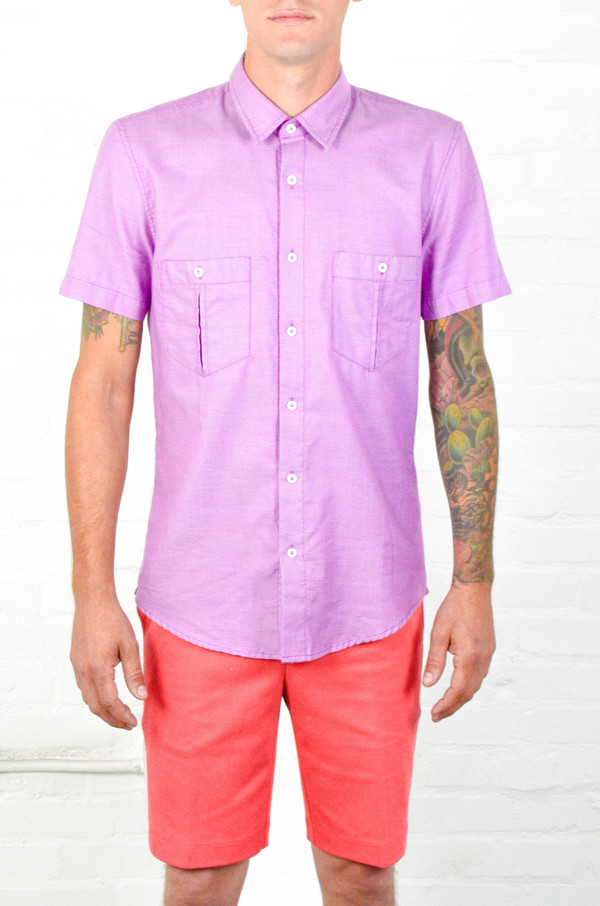 Men's Mr. Turk Violet Devon Shirt Men's Mr. Turk Violet Devon Shirt