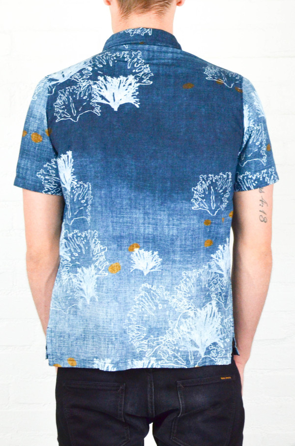 Men's Nudie Brandon Seaweed Shirt Men's Nudie Brandon Seaweed Shirt