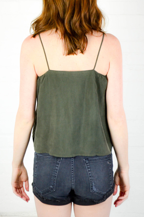 Objects Without Meaning Olive Twist Lounge Tank Objects Without Meaning Olive Twist Lounge Tank