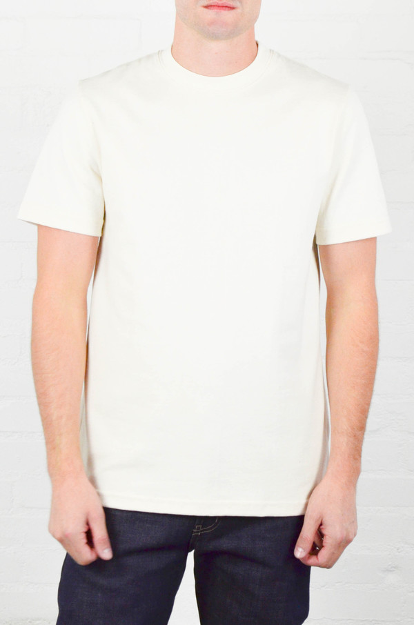 Men's Welcome Stranger Natural 8 oz Bison Pocket Tee Men's Welcome Stranger Natural 8 oz Bison Pocket Tee