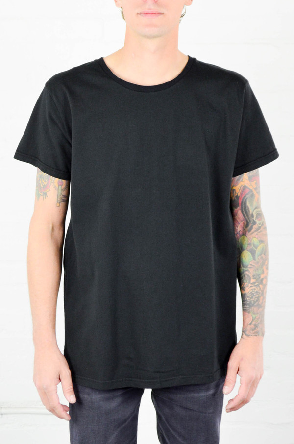 Men's Won Hundred Black Henry Tee Men's Won Hundred Black Henry Tee