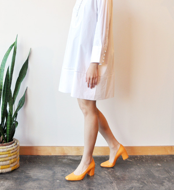 Maryam Nassir Zadeh Tangerine Calf Maryam Pump Maryam Nassir Zadeh Tangerine Calf Maryam Pump