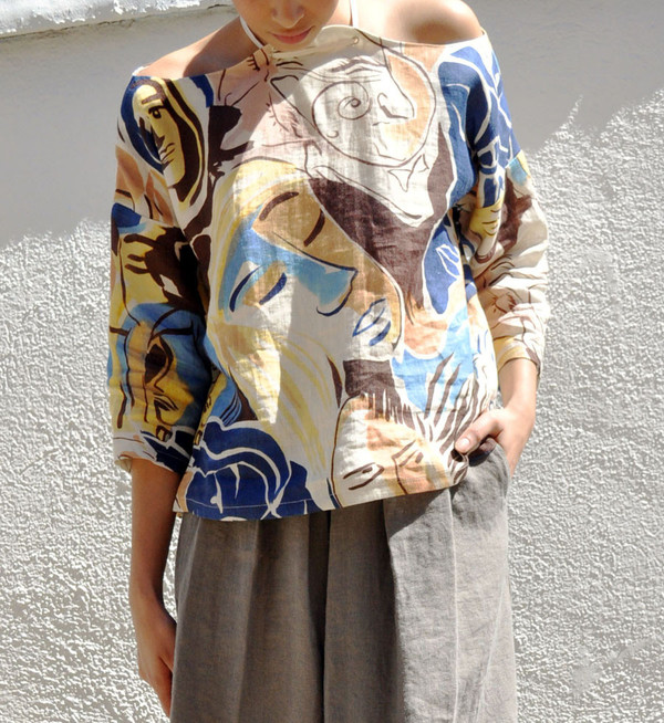 Rachel Comey Faces Folsom Top Rachel Comey Faces Folsom Top