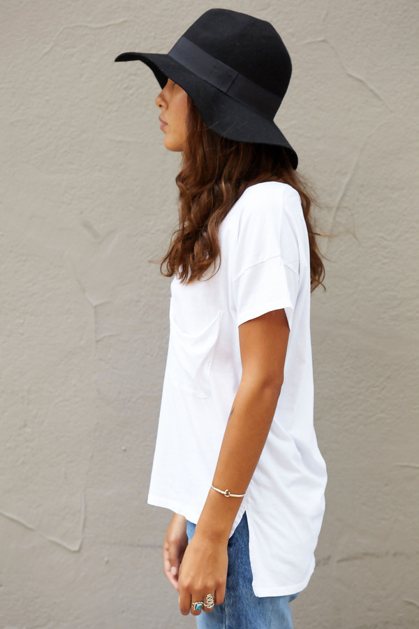 Bobi Scoop Neck T Shirt Bobi Scoop Neck T Shirt
