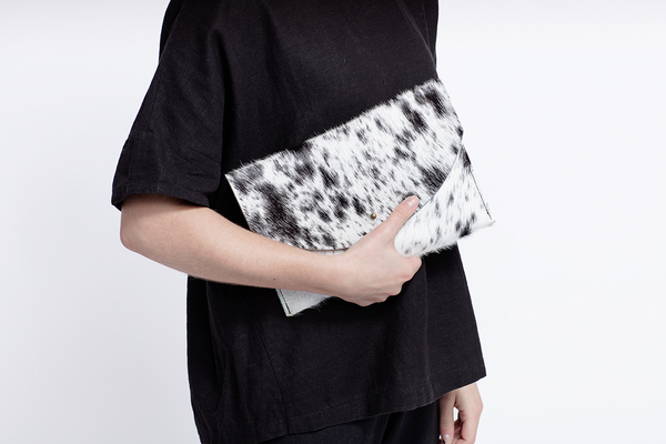 Primecut LIGHT BRINDLE ENVELOPE CLUTCH Primecut LIGHT BRINDLE ENVELOPE CLUTCH